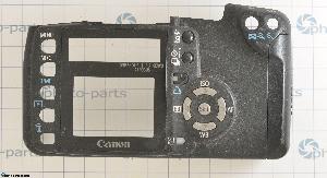 Корпус (задняя панель) Canon 350D, б/у, черн, с крышкой без дисплея